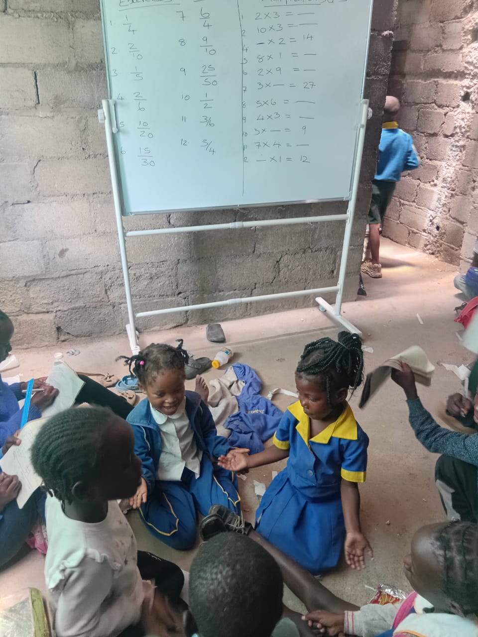 Children gathered together